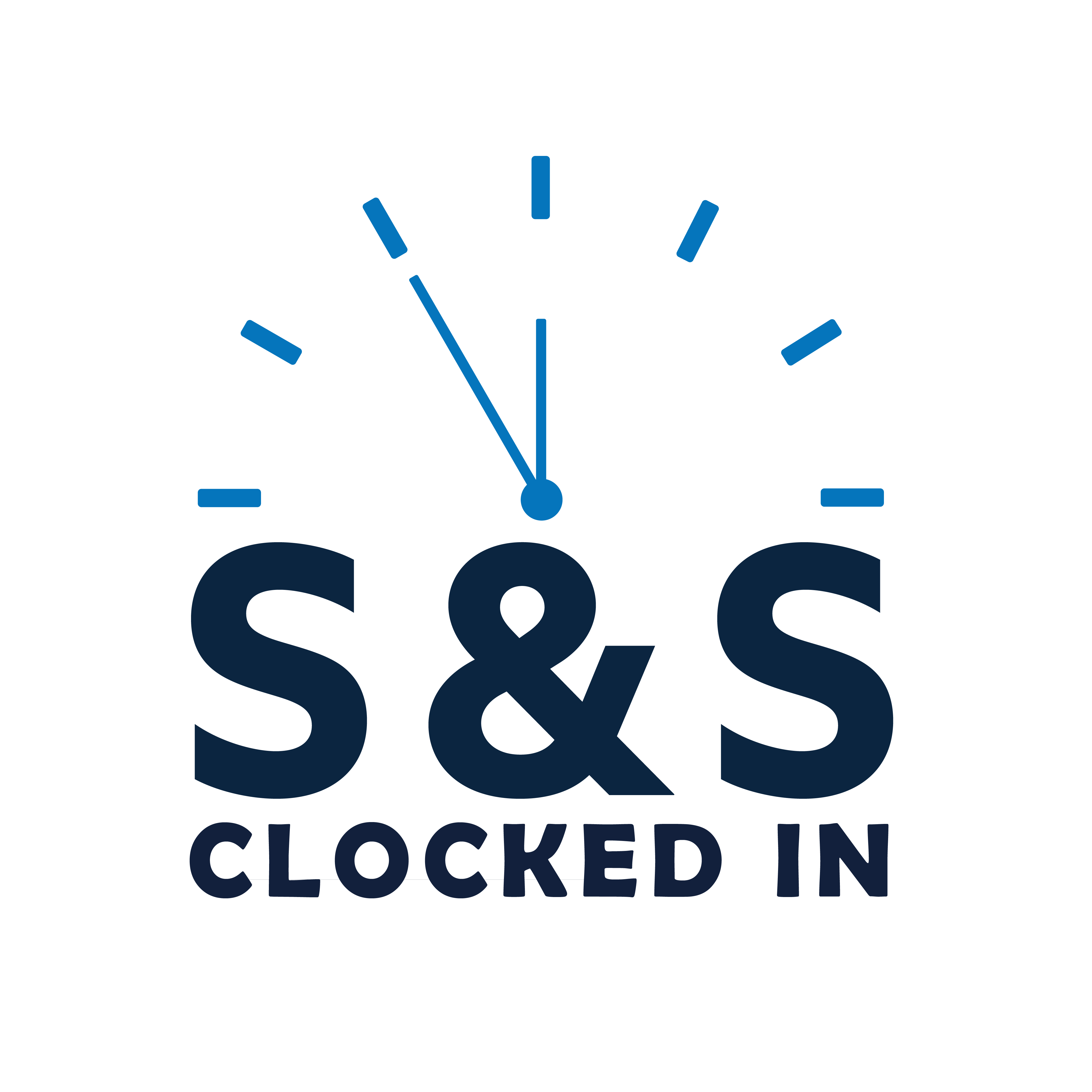 S&S Clocked In Logo